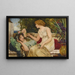 Conversazione nel giardino - Oliver Rhys — quadro incorniciato alla parete