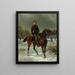 di Henry Houssaye 1848-1911 storico e critico in uniforme da sottotenente di mobilit\u00e0 nel 1871 - Olivier Pichat — quadro incorniciato alla parete
