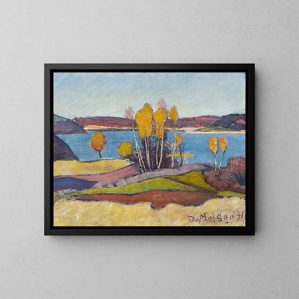 Storia del Mar Baltico - Olof Sager-Nelson — quadro incorniciato alla parete