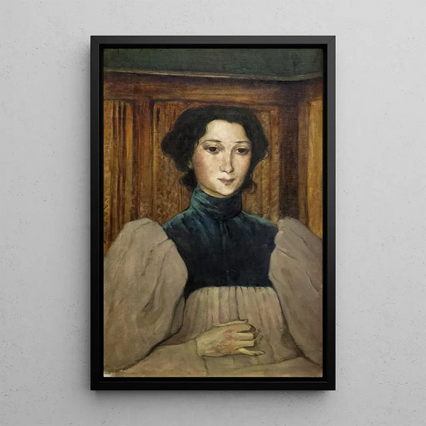 Olof SagerNelson - Portrait of Mrs Jeanne Eriksson ne Tramcourt.webp