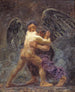 Jacob che lotta con l'angelo - Oluf Hartmann — vista dell’opera