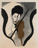 di un ritratto di violinista di Suwa Nejiko - Onchi Kōshirō — vista dell’opera