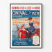 Onival-sur-Mer | poster vintage — quadro incorniciato alla parete