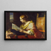 Santa Caterina d'Alessandria - Onorio Marinari — quadro incorniciato alla parete