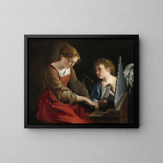 Orazio Gentileschi - Saint Cecilia and an Angel.webp