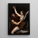 Dédale et Icare - Orazio Riminaldi — quadro incorniciato alla parete