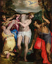 Il battesimo di Cristo - Orazio Samacchini — vista dell’opera