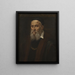 Ritratto di Tiziano - Orlando Flacco — quadro incorniciato alla parete