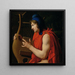 Orfeo al sepolcro di Euridice - Johann Peter Krafft — quadro incorniciato alla parete