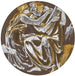 Orfeo ed Euridice riuniti - Sir Edward Coley Burne-Jones — ambientato in un interno