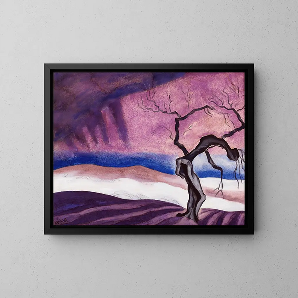 La Mort - Oscar Bluemner — quadro incorniciato alla parete