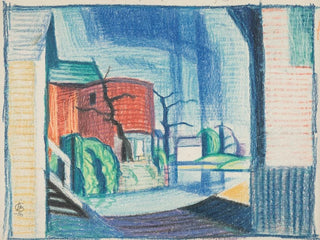 Oscar Bluemner - Study for Canal Port Rockaway.webp