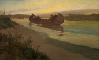 Oscar Edward Berninghaus - Marquette and Joliet on the Mississippi.webp
