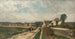 Paesaggio vicino a Grez-sur-Loing - Oscar Trn — vista dell’opera