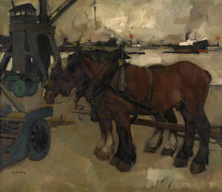 al porto - Oscar Verpoorten — vista dell’opera
