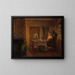 Natale - Oskar Freiwirth-Lützow — quadro incorniciato alla parete