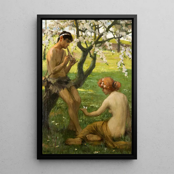 Printemps - Oskar Heller — quadro incorniciato alla parete