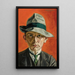Autoportrait - Oskar Kallis — quadro incorniciato alla parete