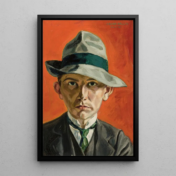 Autoportrait - Oskar Kallis — quadro incorniciato alla parete