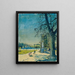 Il parco del castello di Schönbrunn - Oskar Laske — quadro incorniciato alla parete