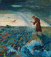 Sermone sul pesce - Oskar Laske — vista dell’opera