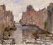 Canale a Dordrecht - Oskar Laske — vista dell’opera