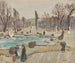 Inverno a Schönbrunn - Oskar Laske — vista dell’opera