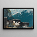Casa di contadino di montagna - Oskar Mulley — quadro incorniciato alla parete