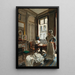 Napoléon et une femme de chambre - Oskar Rex — quadro incorniciato alla parete