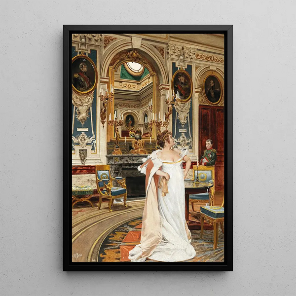 Napoléon et Joséphine - Oskar Rex — quadro incorniciato alla parete