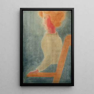 Oskar Schlemmer - Sitzende nach links.webp