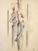 Tre cifre - Oskar Schlemmer — vista dell’opera