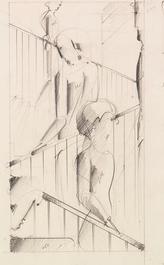 Oskar Schlemmer - Treppenszene.webp
