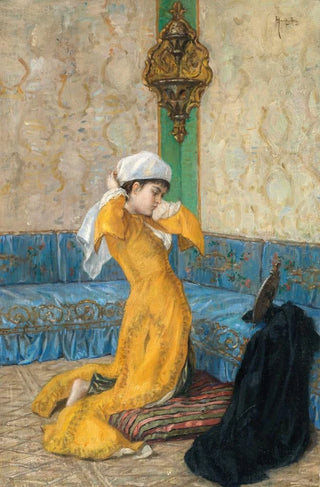 Osman Hamdi Bey - Ottoman Lady preparing for an outing.webp