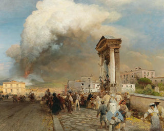 Oswald Achenbach - Ausbruch des Vesuv.webp