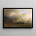 Vista sul Rigi - Oswald Achenbach — quadro incorniciato alla parete