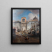 Aller au marché - Oswald Achenbach — quadro incorniciato alla parete