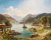 Paesaggio lacustre del nord Italia - Othmar Brioschi — vista dell’opera
