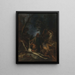 Streghe a una messa nera - Ottaviano Dandini — quadro incorniciato alla parete
