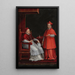 Le pape Paul V assis avec son neveu Scipione Borghese - Ottavio Leoni — vista dell’opera
