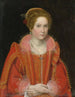 Ritratto di una dama di media lunghezza vestita di rosa - Ottavio Leoni — vista dell’opera