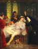 La prima donna Leocadi Gerlach e il cantante da camera Christian Hansen in Don Giovanni - Otto Bache — vista dell’opera