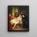 La prima donna Leocadi Gerlach e il cantante da camera Christian Hansen in Don Giovanni - Otto Bache — quadro incorniciato alla parete