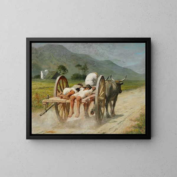 Scirococo - Otto Bache — quadro incorniciato alla parete