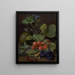 Nature morte ai frutti e al cardellino - Otto Didrik Ottesen — quadro incorniciato alla parete