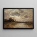 Vaste paysage de lande - Otto Fedder — quadro incorniciato alla parete