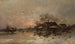Paesaggio invernale - Otto Fedder — vista dell’opera