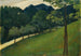 Vista di una collina verde verso un viale - Otto Friedrich — vista dell’opera