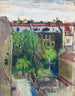 Cortile sul retro - Otto Geigenberger — vista dell’opera