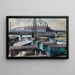Installazione industriale - Otto Geigenberger — quadro incorniciato alla parete